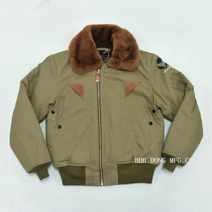 Wool Lined B-15A Flying Jacket