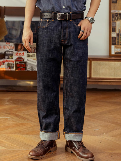 Loose Straight Selvedge Jeans