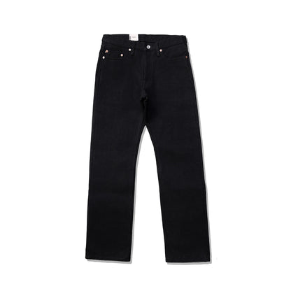 Black Traditional Straight Jeans