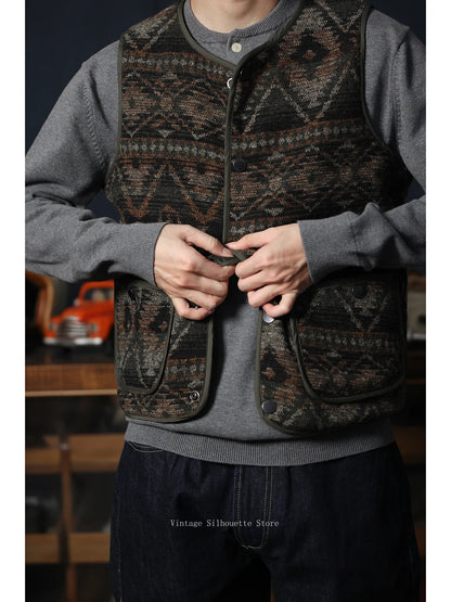 Reversible Quilted Padded Vest