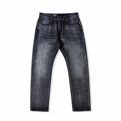 Dark Wash Straight Jeans