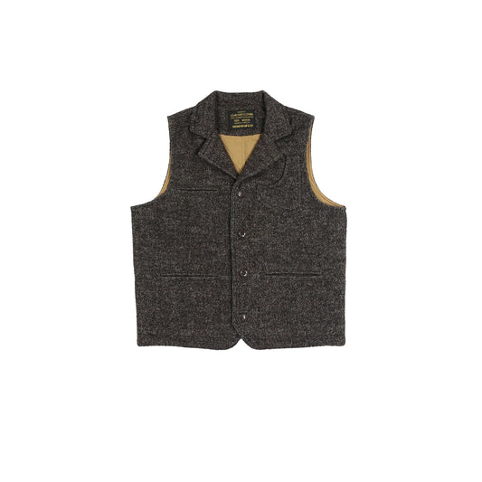 Tweed Wool Hunting Vest
