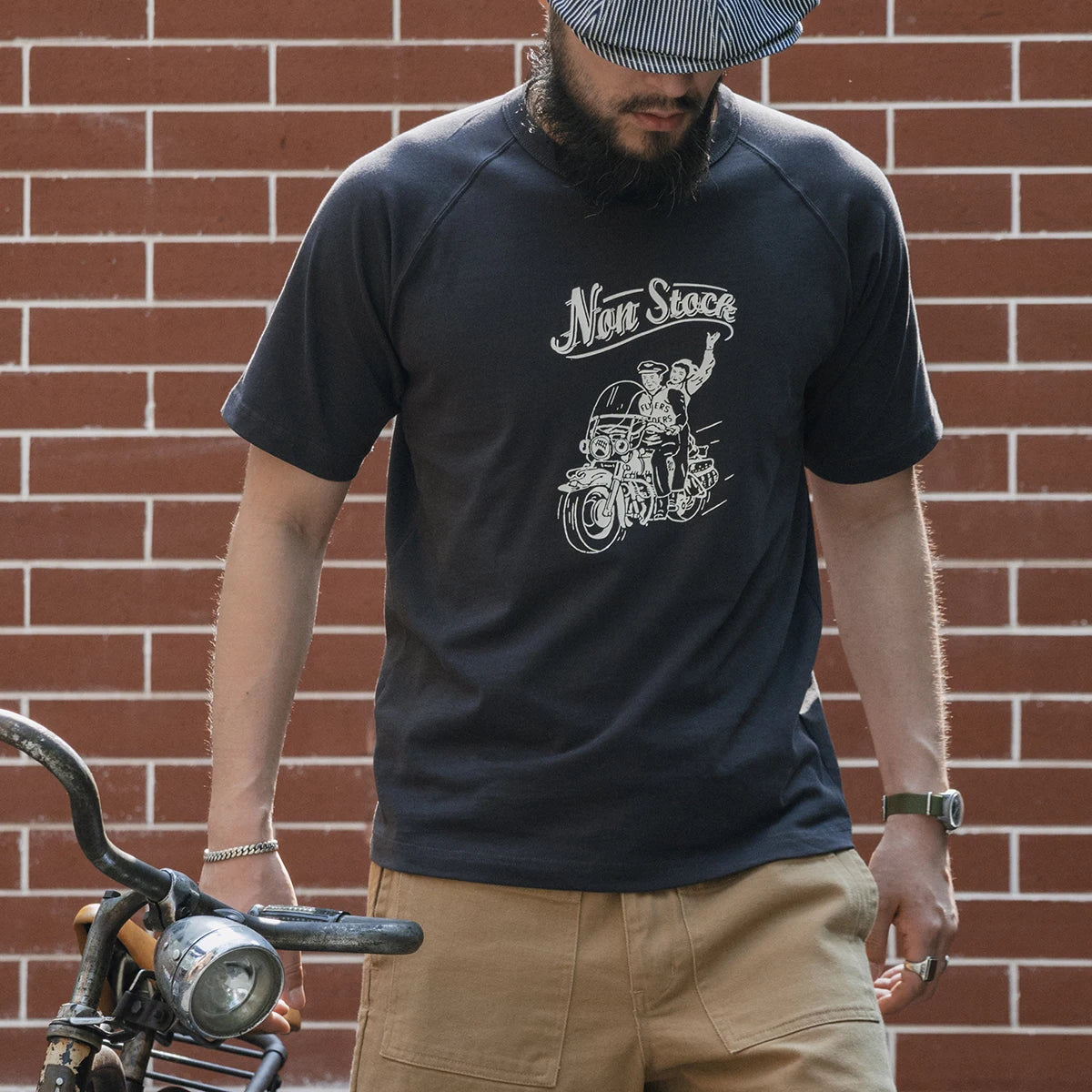 Rider Raglan Cotton Tee