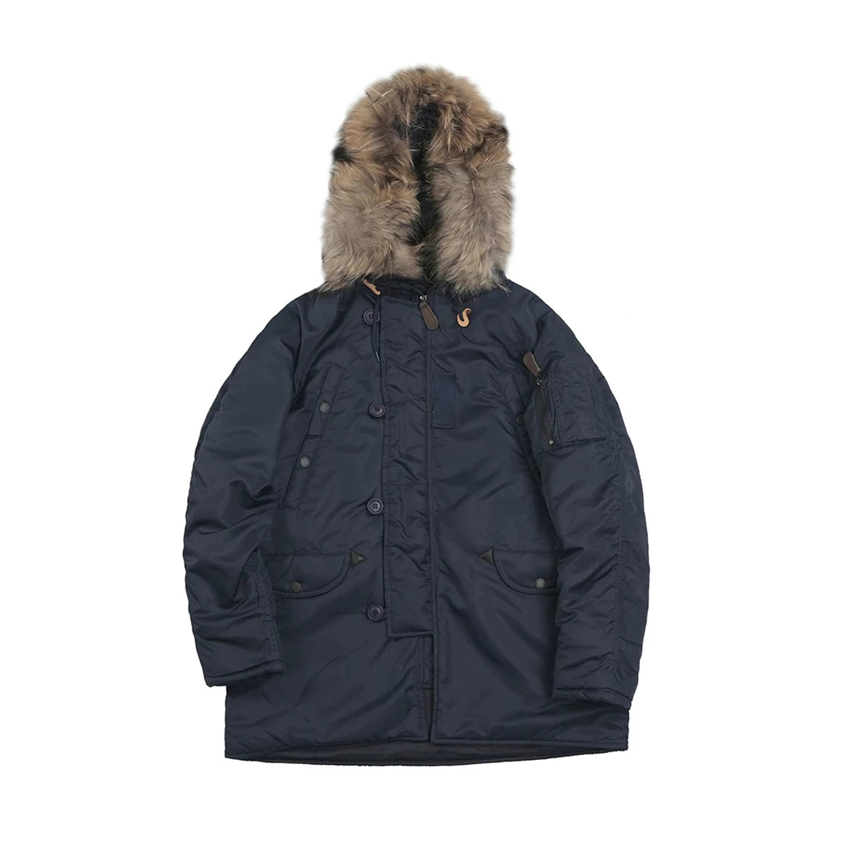 Detachable Fur Collar N-3B Parka