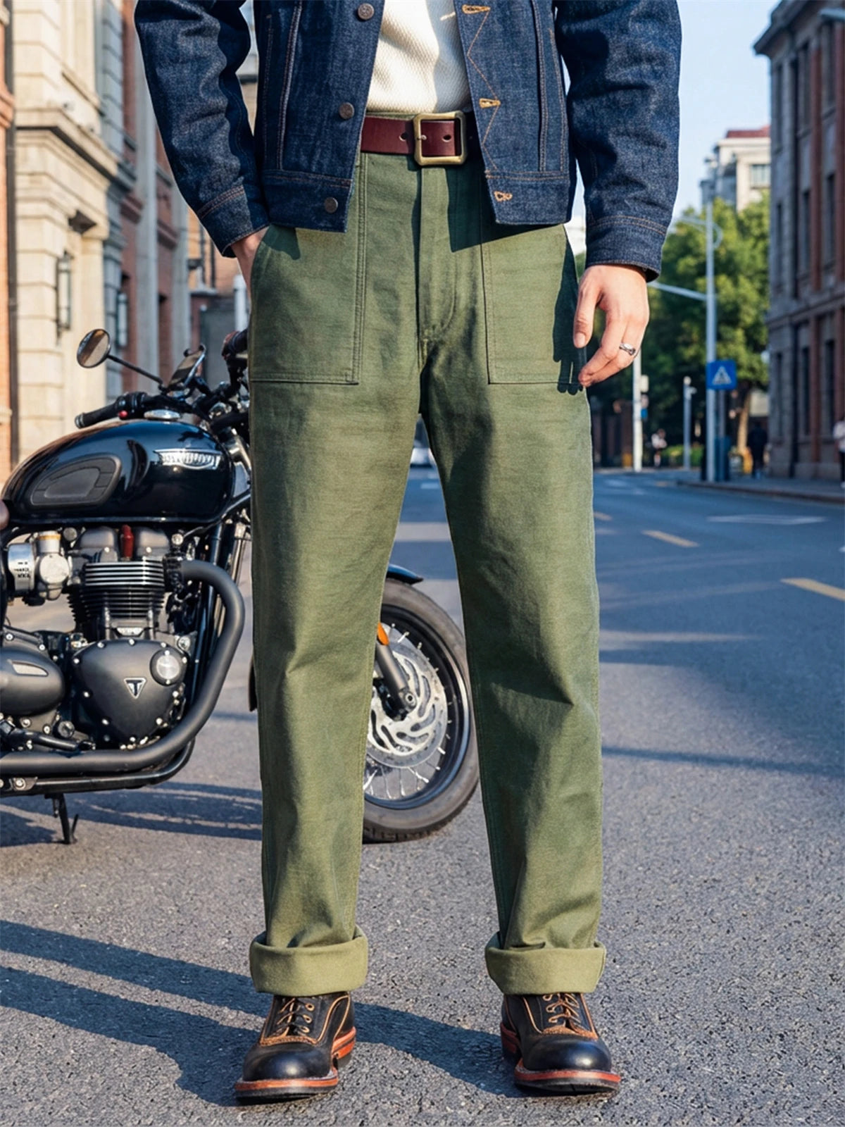 Heavyweight Sateen Fatigue Pants