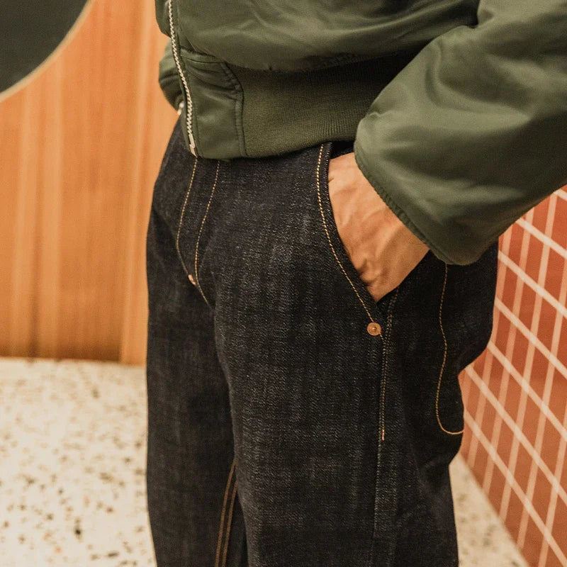 18oz Loose Straight Selvedge Jeans