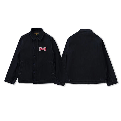 Black Deck Worker Jacket