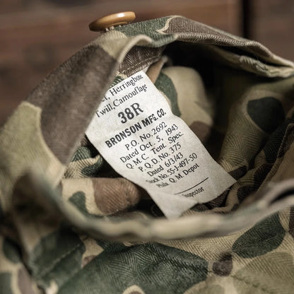 Duck Hunter Camo HBT Jacket