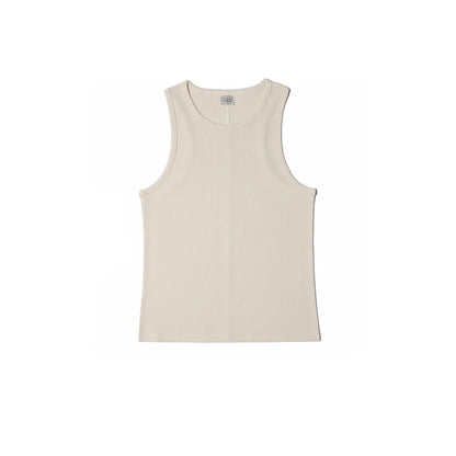 Ribbed Cotton Tank Top