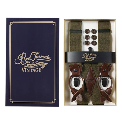 X-Back Clip Suspenders