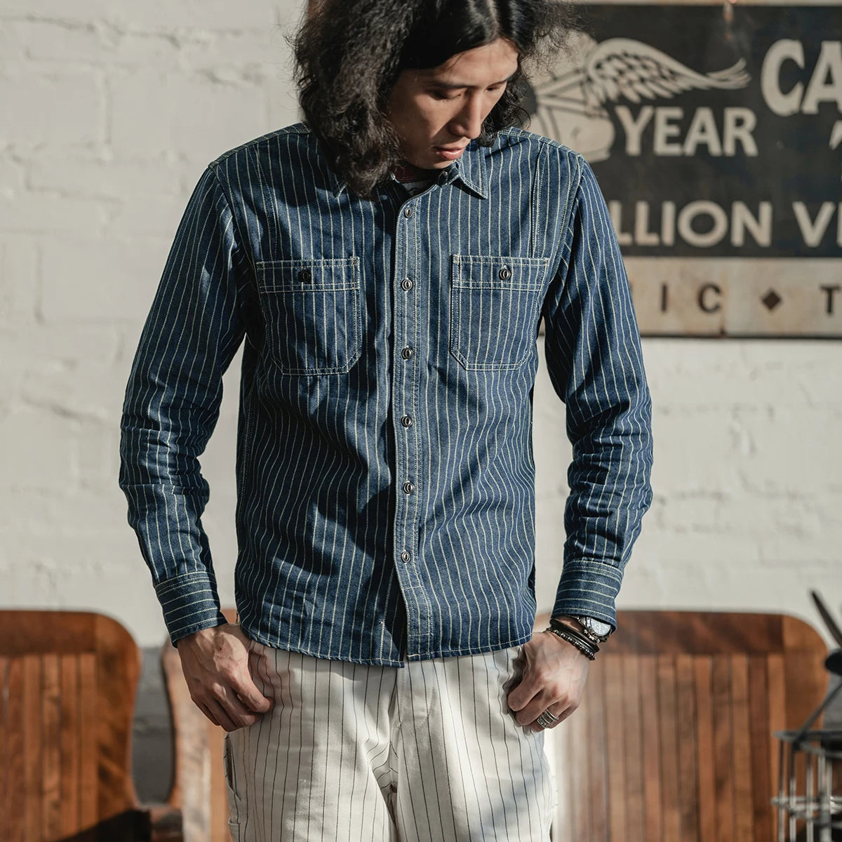 Wabash Dot Work Shirt