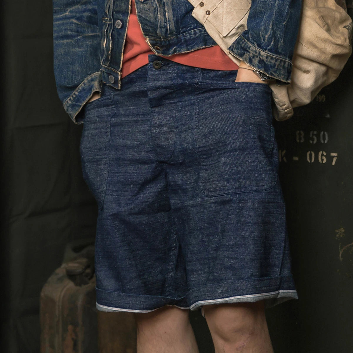 Selvedge Denim Deck Shorts