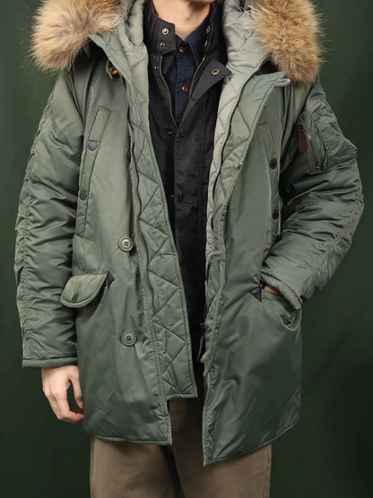 Detachable Fur Collar N-3B Parka