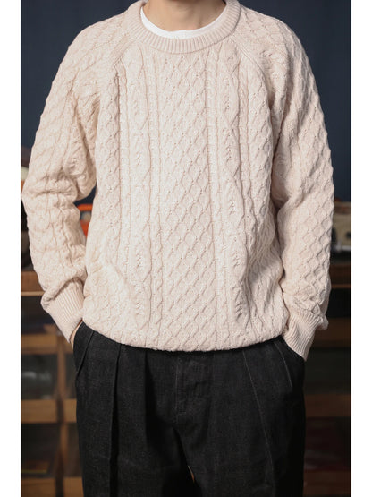 Cable Knit Fisherman Sweater