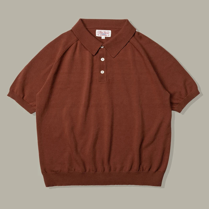 Cotton Short Sleeve Polo Shirt