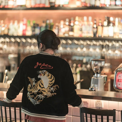 Embroidered Reversible Souvenir Jacket