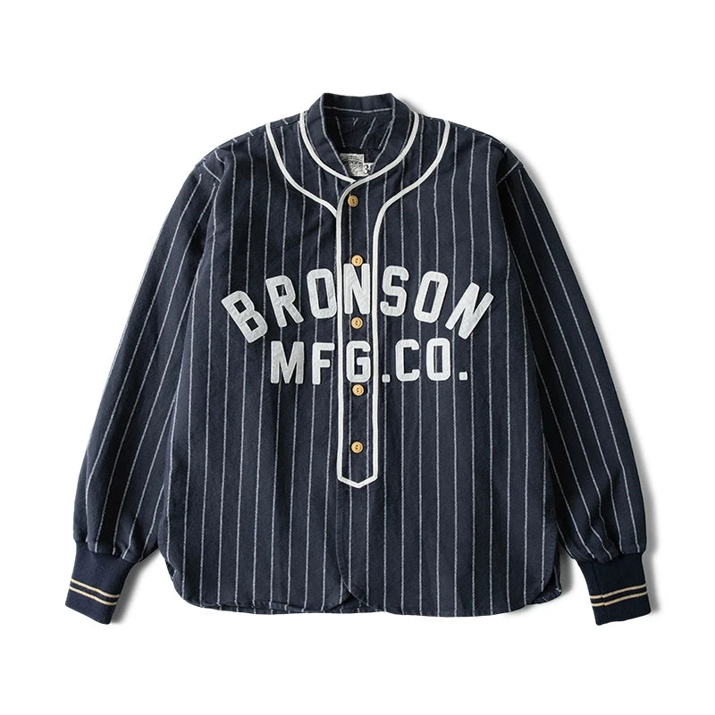Stripe Baseball Jersey Shirt