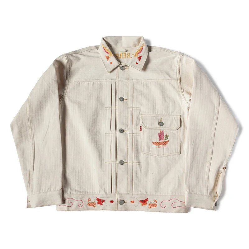 Dragon Embroidered Souvenir Jacket