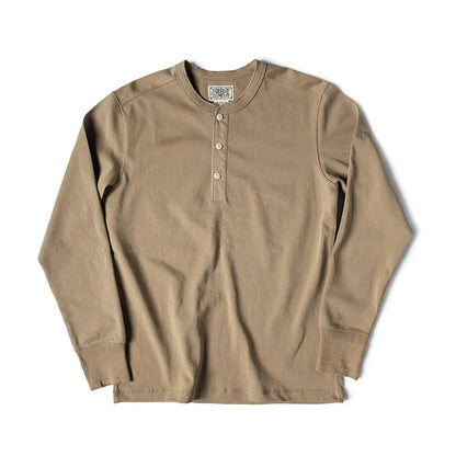 Heavyweight Long Sleeve Henley