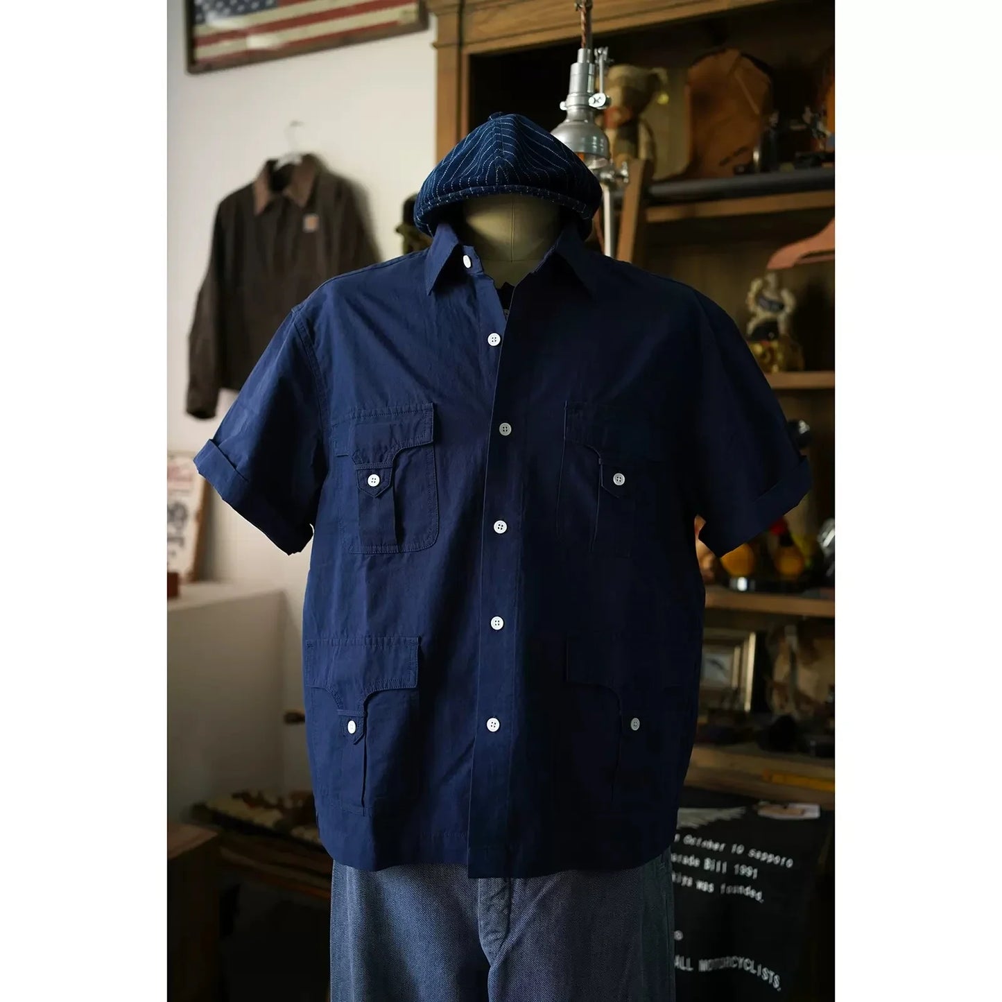 Four Pocket Safari Shirt