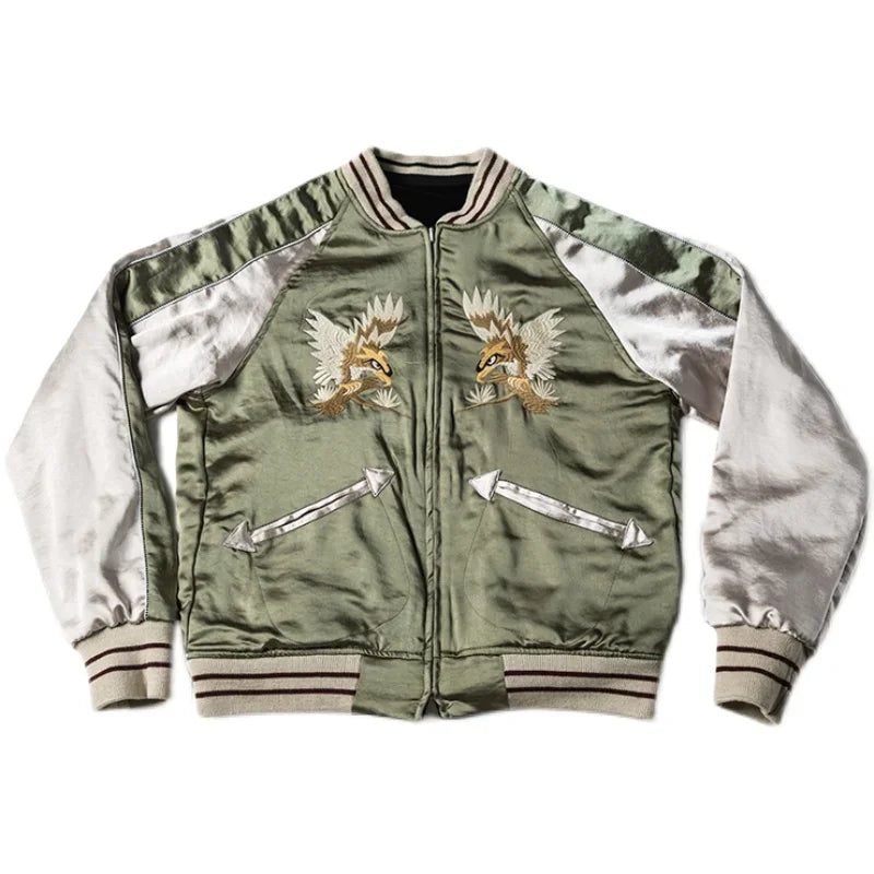Embroidered Reversible Souvenir Jacket