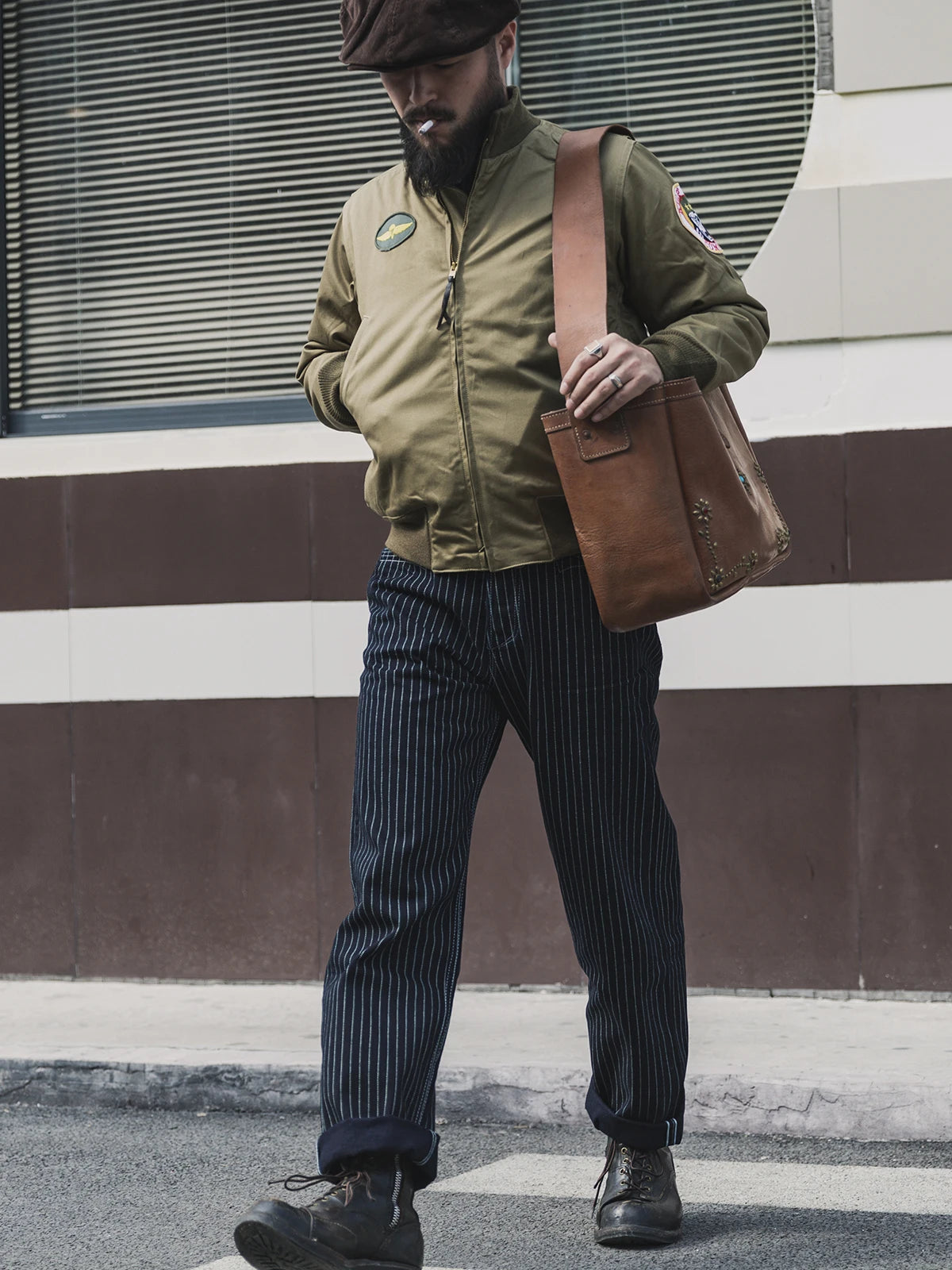 Khaki Tanker Field Jacket