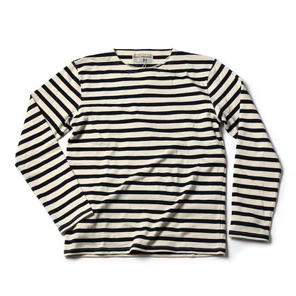 Striped Breton Boatneck Shirt