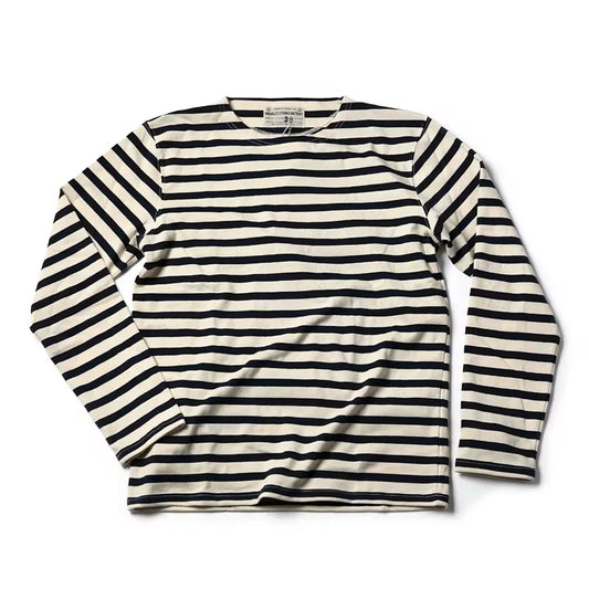 Striped Breton Boatneck Shirt