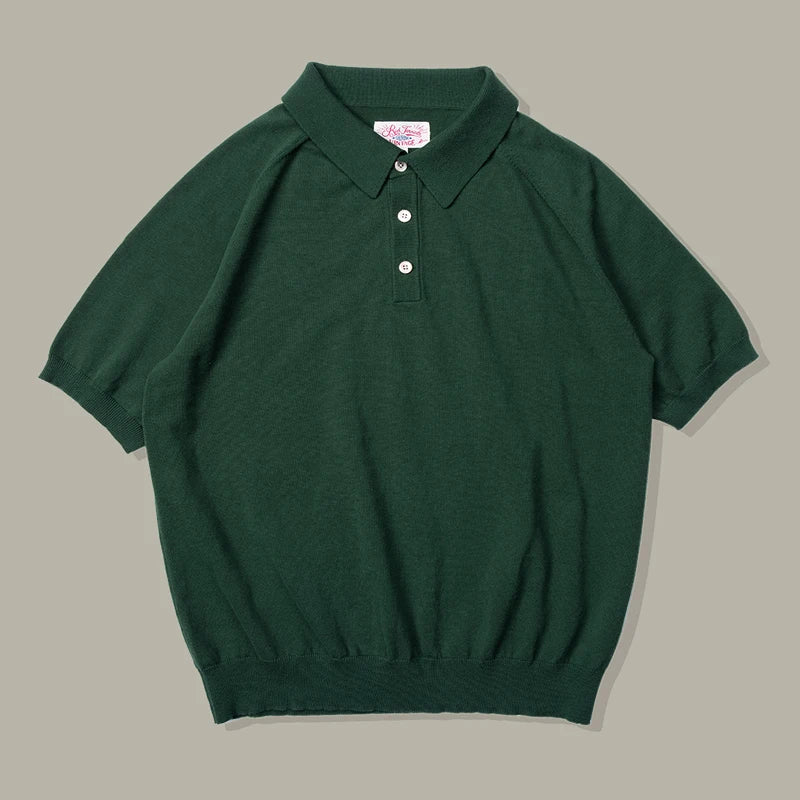 Cotton Short Sleeve Polo Shirt