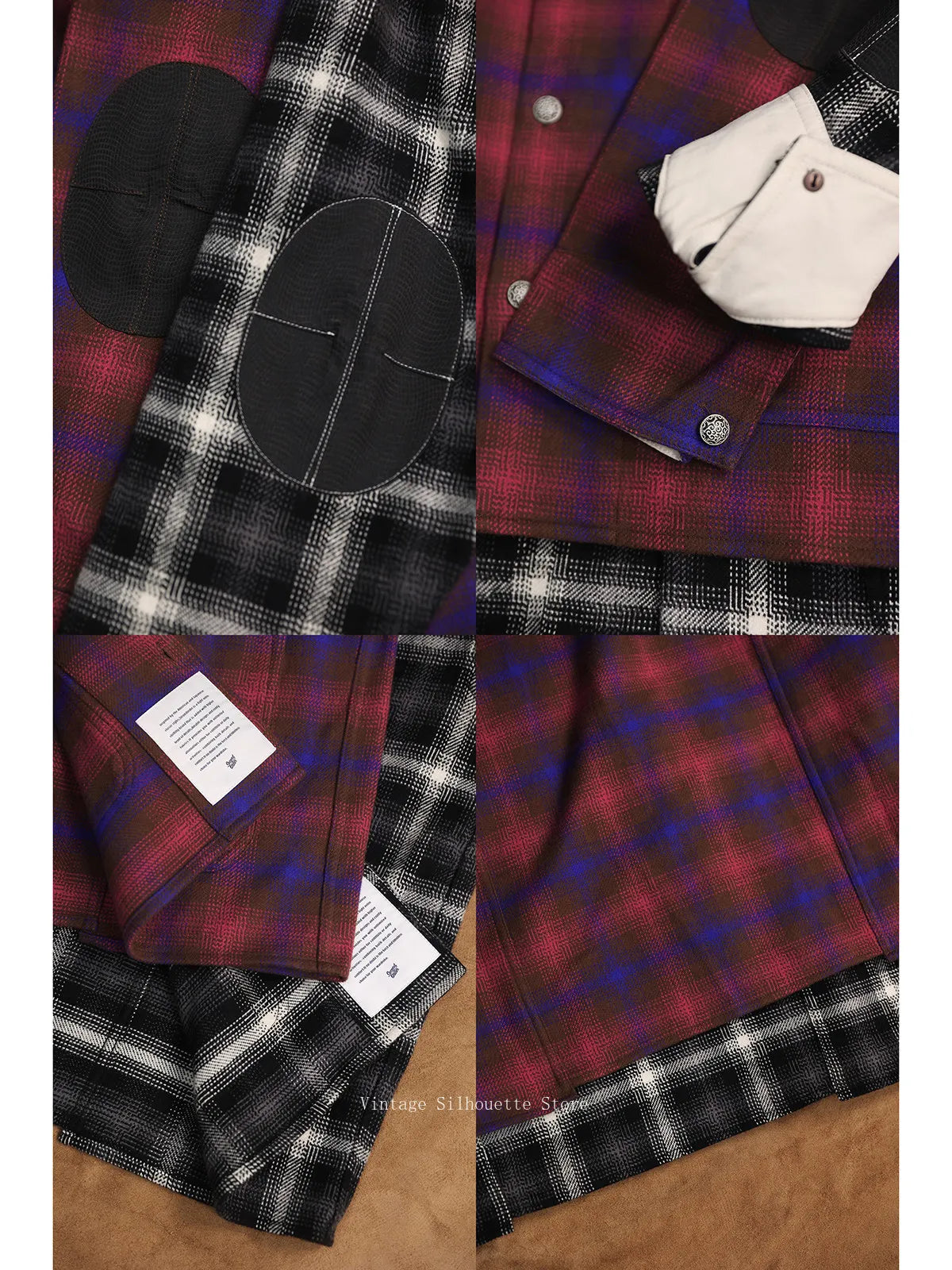Plaid Oversized Work Shacket