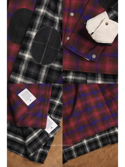 Plaid Oversized Work Shacket
