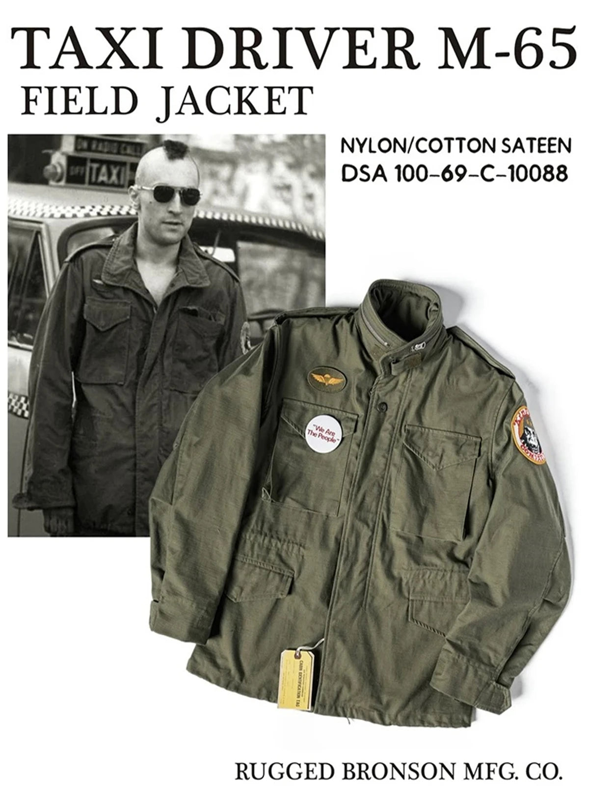 Army Green M-65 Field Jacket