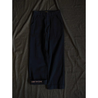 Washed Black HBT Trousers