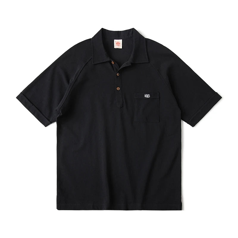 Raglan Pique Polo Shirt