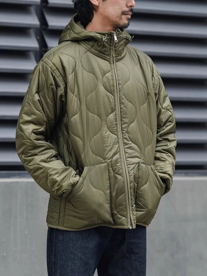 Hooded Quilted Liner Jacket