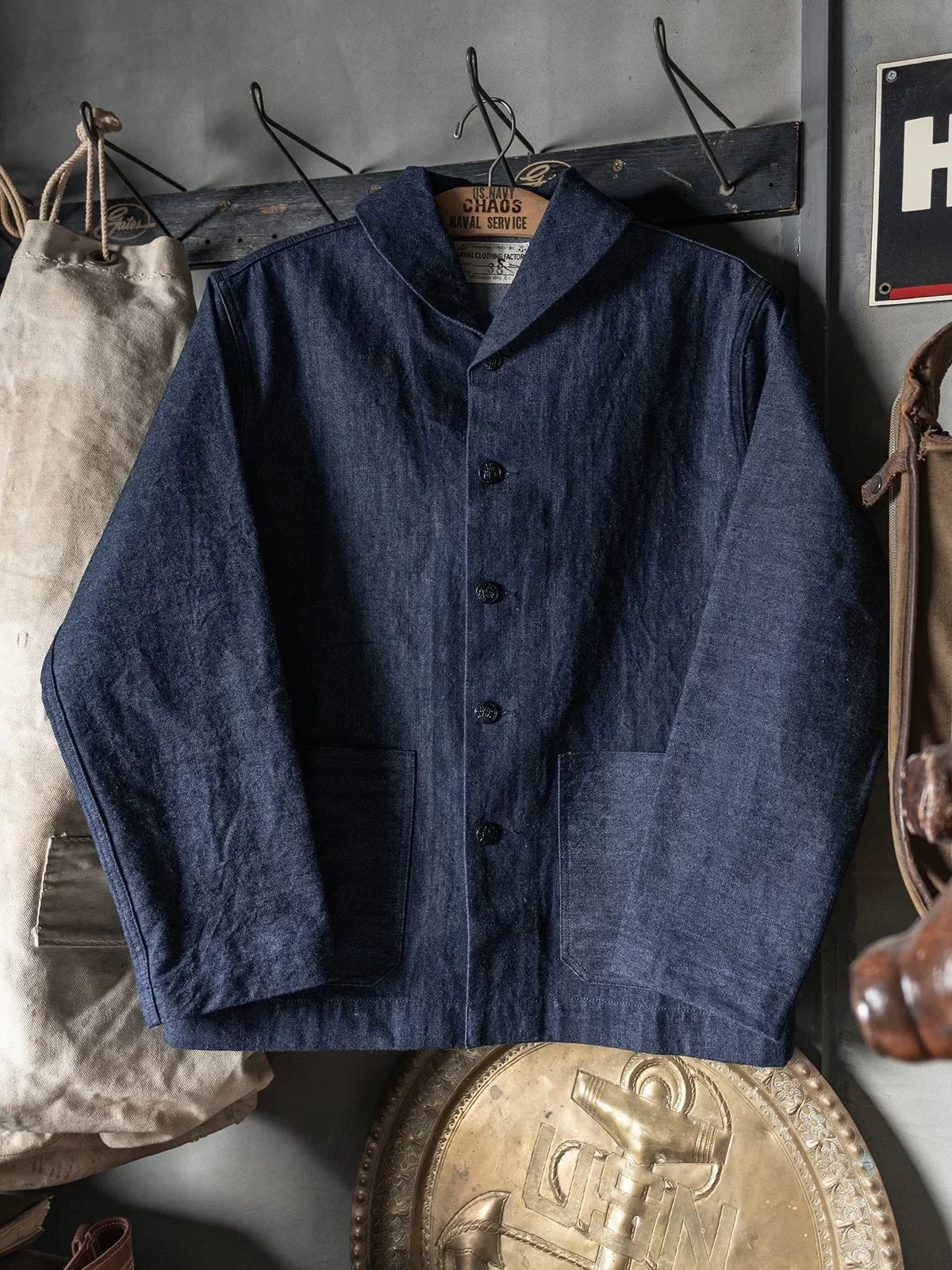 Denim Dungaree Jumper Jacket