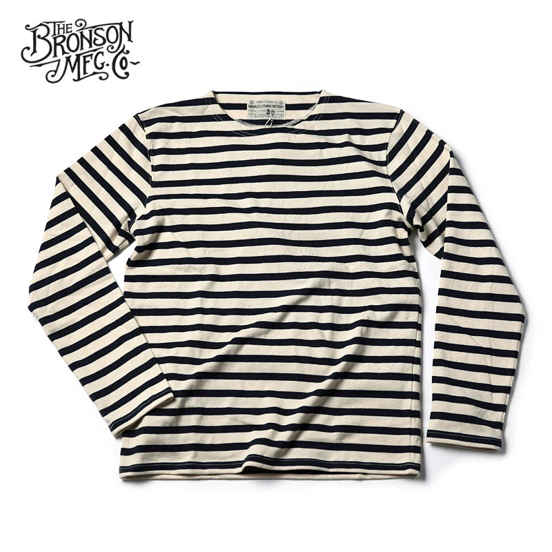 Striped Breton Boatneck Shirt