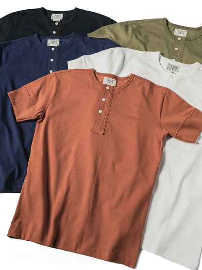 Vintage Short Sleeve Henley