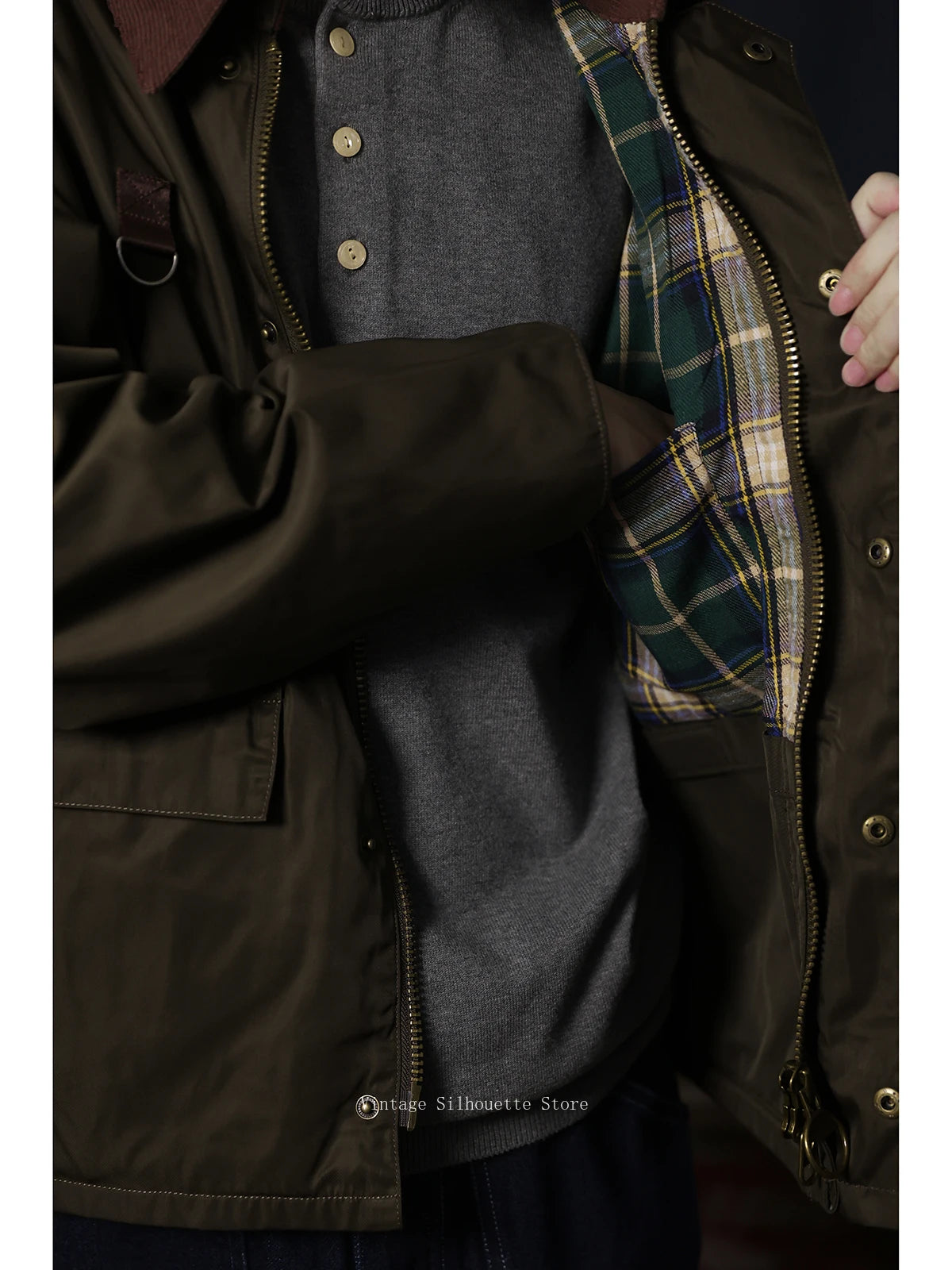 Corduroy Collar Spey Jacket