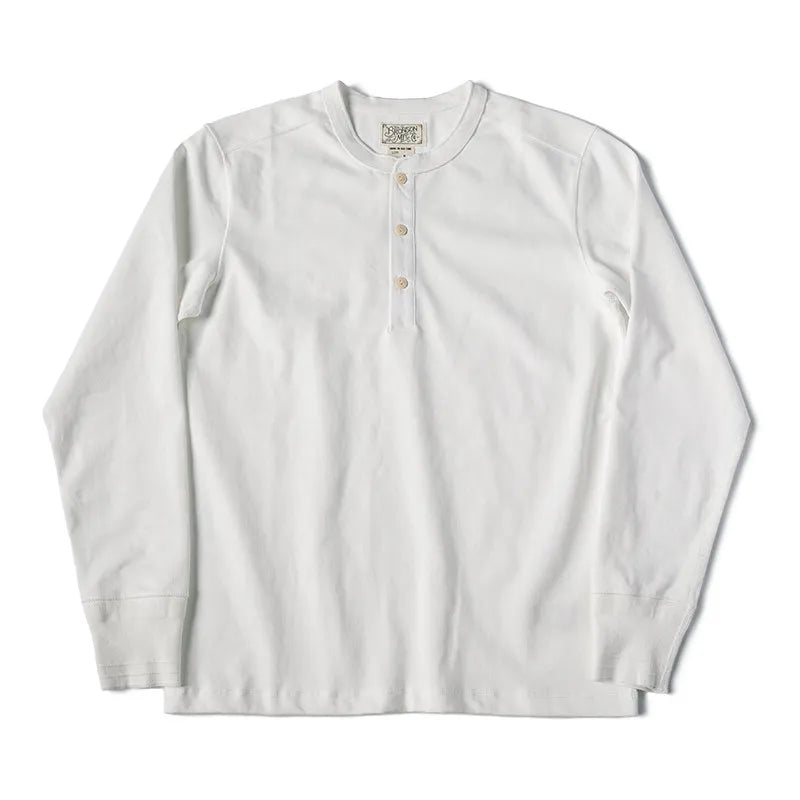Heavyweight Long Sleeve Henley