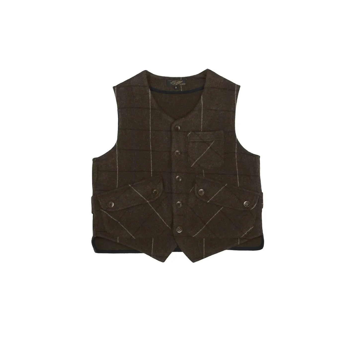 Plaid Hunting Utility Vest