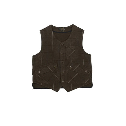 Plaid Hunting Utility Vest