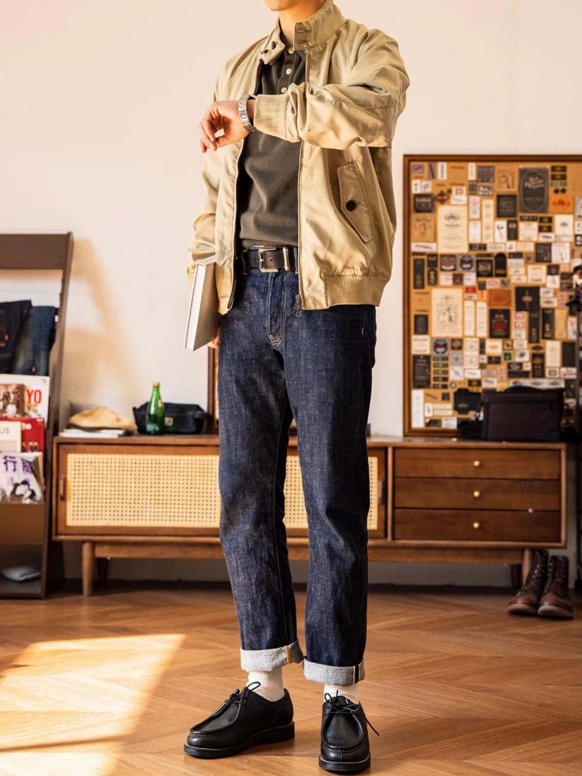 Slim Straight Selvedge Jeans
