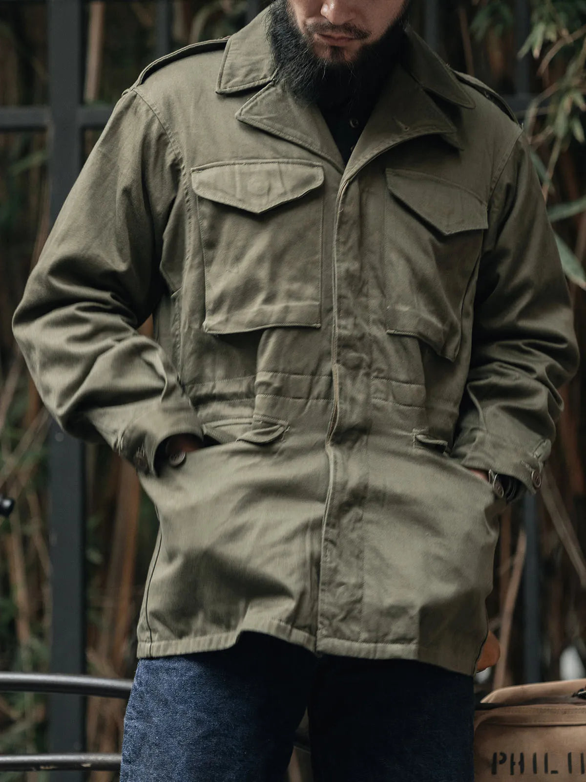 Cotton Sateen M-43 Jacket