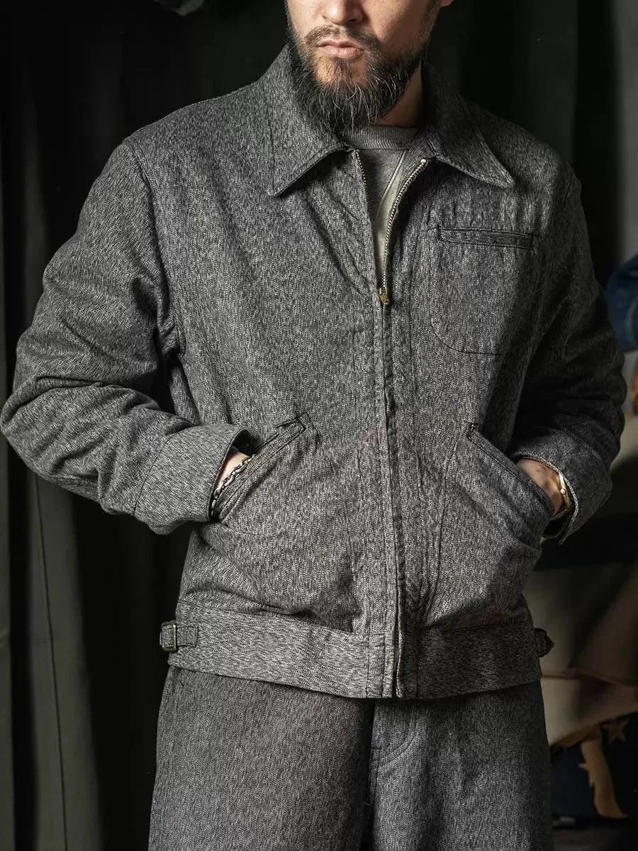 Salt Pepper Work Jacket