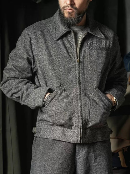 Salt Pepper Work Jacket