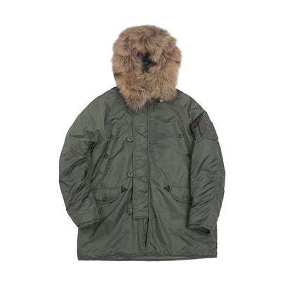 Detachable Fur Collar N-3B Parka