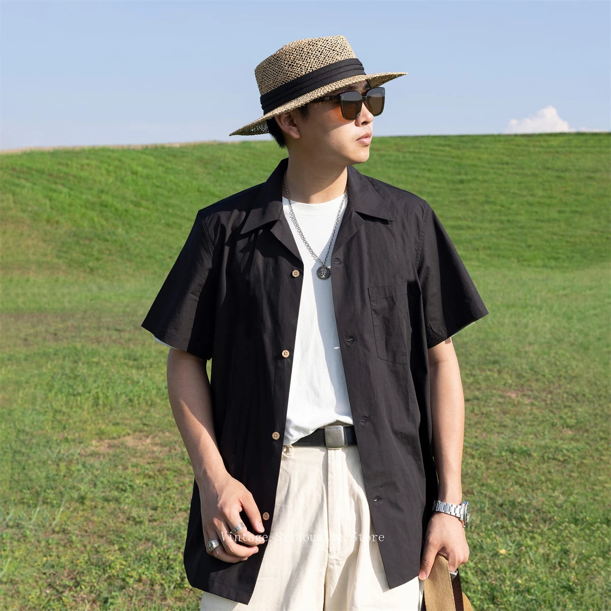 Short Sleeve Camp Shirt