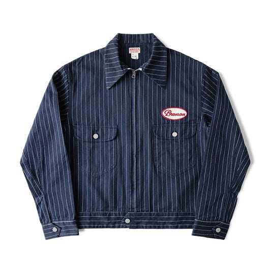 HBT Stripe Mechanic Jacket