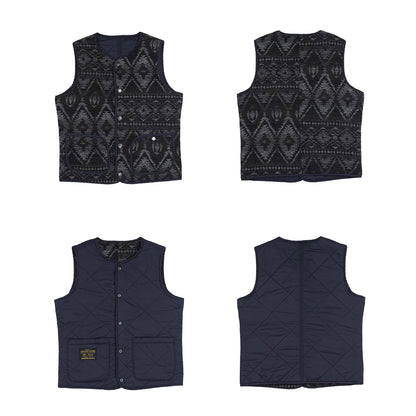 Reversible Quilted Padded Vest